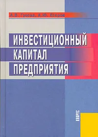 Обложка книги Инвестиционный капитал предприятия, А. В. Гукова, А. Ю. Егоров