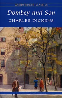 Обложка книги Dombey and Son, Диккенс Чарльз Джон Хаффем