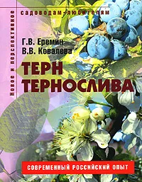 Обложка книги Терн, тернослива, Г. В. Еремин, В. В. Ковалева