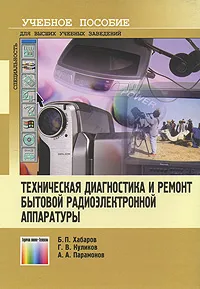 Обложка книги Техническая диагностика и ремонт бытовой радиоэлектронной аппаратуры, Б. П. Хабаров, Г. В. Куликов, А. А. Парамонов