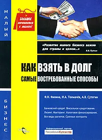 Обложка книги Как взять в долг. Самые востребованные способы, Ф. Н. Филина, И. А. Толмачев, А. В. Сутягин