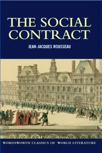 Обложка книги The Social Contract, Rousseau