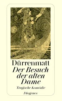 Обложка книги Der Besuch der alten Dame, Дюрренматт Фридрих