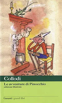 Обложка книги Le avventure di Pinocchio, Carlo Collodi