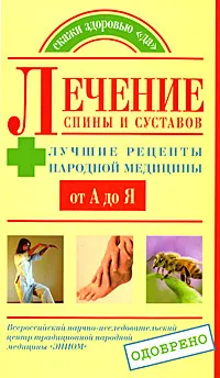 Обложка книги Лечение спины и суставов. Лучшие рецепты народной медицины от А до Я, Д. А. Жабкин, Е. Г. Петрова