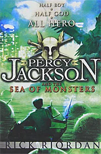 Обложка книги Percy Jackson and the Sea of Monsters, Rick Riordan