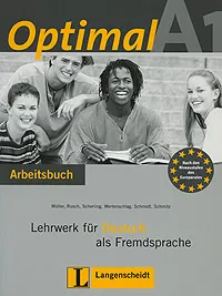 Обложка книги OptimalA1: Lehrwerk fur Deutsch als Fremdsprache: Arbeitsbuch (+ CD-ROM), Martin Muller, Paul Rusch, Theo Scherling und Lukas Wertenschlag