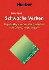 Обложка книги Deutsch uben 14. Schwache Verben., Sabine Dinsel