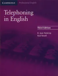 Обложка книги Telephoning in English, B. Jean Naterop, Rod Revell