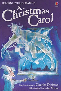 Обложка книги A Christmas Carol, Диккенс Чарльз Джон Хаффем