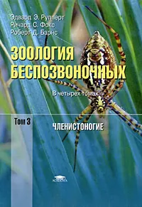 Обложка книги Зоология беспозвоночных. Функциональные и эволюционные аспекты. В 4 томах. Том 3. Членистоногие, Эдвард Э. Рупперт, Ричард С. Фокс, Роберт Д. Барнс