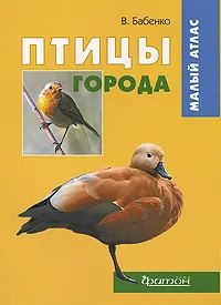 Обложка книги Птицы города. Малый атлас, В. Бабенко