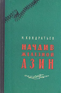 Обложка книги Начдив железной Азин, Кондратьев Николай Дмитриевич