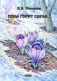 Обложка книги Пока горит свеча..., В. В. Малахов