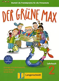 Обложка книги Der gruene Max: Lehrbuch 2, Elzbieta Krulak-Kempisty, Lidia Reitzig, Ernst Endt