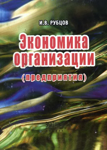 Обложка книги Экономика организации (предприятия), Рубцов И.В.