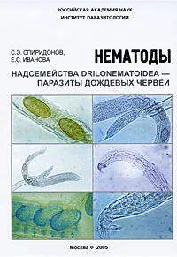 Обложка книги Нематоды надсемейства Drilonematoidea-паразиты дождевых червей, С. Э. Спиридонов, Е. С. Иванова