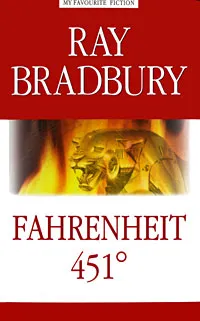 Обложка книги Fahrenheit 451°, Ray Bradbury