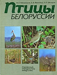 Обложка книги Птицы Белоруссии. Справочник-определитель гнезд и яиц, М. Е. Никифоров, Б. В. Яминский, Л. П. Шкляров