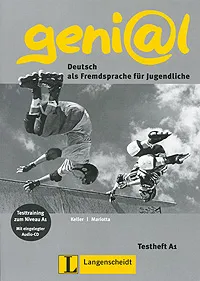 Обложка книги geni@l: Deutsch als Fremdsprache fur Jugendliche: Testheft A1 (+ CD-ROM), Susy Keller, Maruska Mariotta