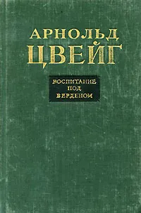 Обложка книги Воспитание под Верденом, Арнольд Цвейг