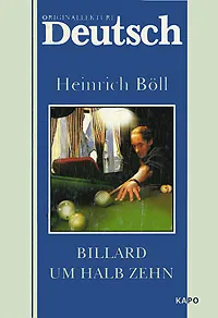 Обложка книги Billard um halb Zehn, Heinrich Boll