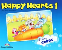 Обложка книги Happy Hearts 1: Story Cards, Jenny Dooley, Virginia Evans