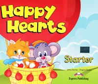 Обложка книги Happy Hearts: Starter: Pupil's Book (+ наклейки), Эванс Вирджиния, Дули Дженни