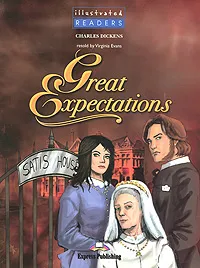 Обложка книги Great Expectations: Level 4, Чарльз Джон Хаффем Диккенс