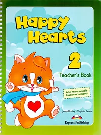 Обложка книги Happy Hearts 2: Teacher's Book, Jenny Dooley, Virginia Evans