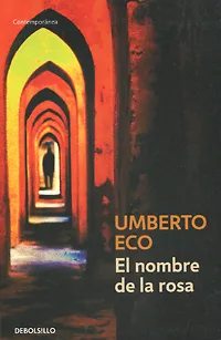 Обложка книги El nombre de la rosa, Umberto Eco