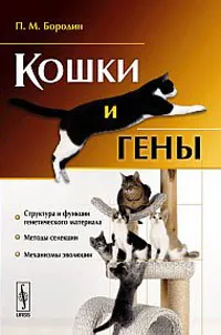 Обложка книги Кошки и гены, Бородин Павел Михайлович