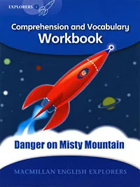 Обложка книги Danger on Misty Mountain: Comprehension and Vocabulary Workbook: Level 6, Louis Fidge
