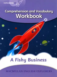 Обложка книги A Fishy Business: Comprehension and Vocabulary Workbook: Level 5, Louis Fidge