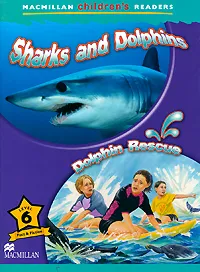 Обложка книги Sharks and Dolphins: Dolphin Rescue: Level 6, Donna Shaw