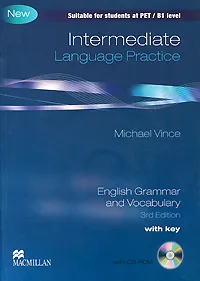 Обложка книги Intermediate Language Practice: With Key: English Grammar and Vocabulary (+ CD-ROM), Michael Vince