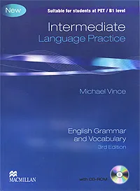 Обложка книги Intermediate Language Practice: Without Key: English Grammar and Vocabulary (+ CD-ROM), Michael Vince