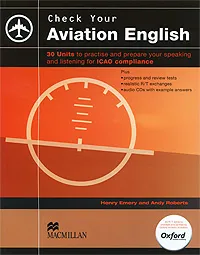 Обложка книги Check Your Aviation English (+ 2 CD-ROM), Henry Emery and Andy Roberts