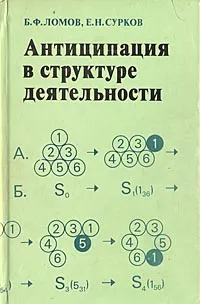 Обложка книги Антиципация в структуре деятельности, Б. Ф. Ломов, Е. Н. Сурков