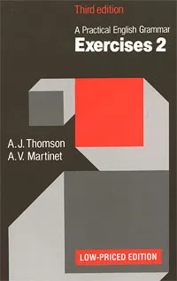 Обложка книги A Practical English Grammar: Exercises 2, A. J. Thomson, A. V. Martinet