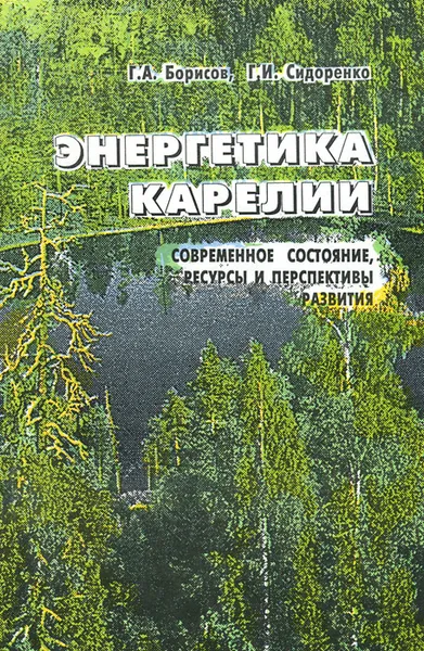 Обложка книги Энергетика Карелии. Современное состояние, ресурсы и перспективы развития, Г. А. Борисов, Г. И. Сидоренко