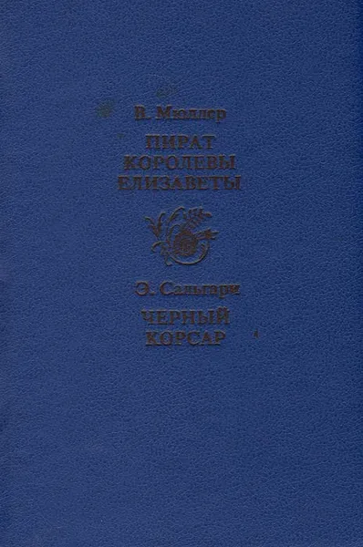 Обложка книги Пират королевы Елизаветы. Черный корсар, В. Мюллер, Э. Сальгари