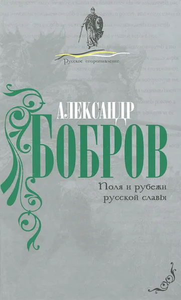 Обложка книги Поля и рубежи русской славы, Александр Бобров