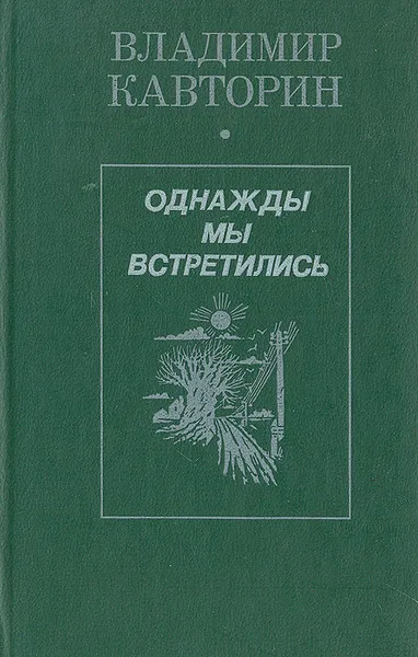 Обложка книги Однажды мы встретились, Владимир Кавторин