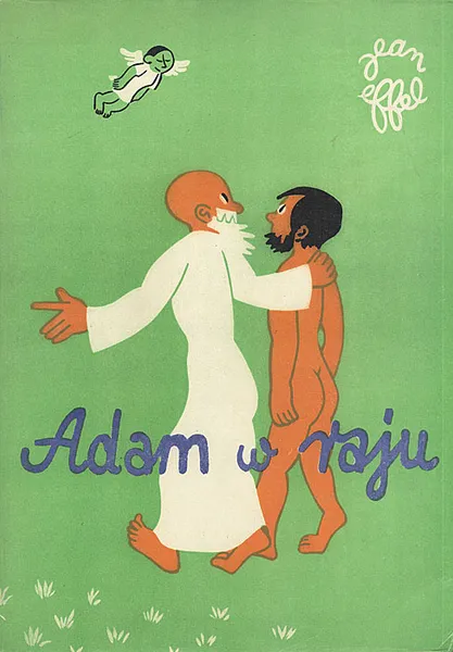Обложка книги Adam w raju, Жан Эффель