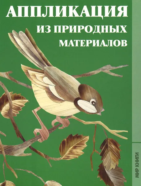 Обложка книги Аппликация из природных материалов, Н. Н. Голубева