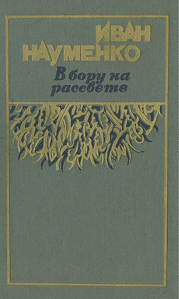 Обложка книги В бору на рассвете, Иван Науменко