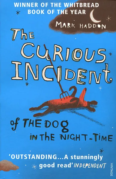Обложка книги Curious Incident of the Dog in the Night-Time, Хэддон Марк