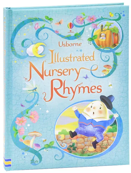 Обложка книги Illustrated Nursery Rhymes, Брукс Фелисити