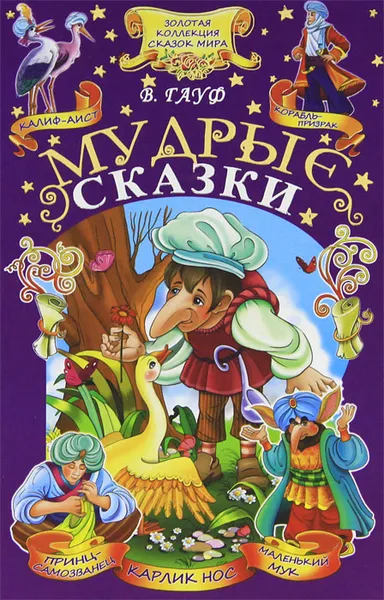 Обложка книги Мудрые сказки, В. Гауф